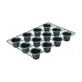 Chicago Metallic 26121 Professional 12-Cup Non-Stick Mini-Popover Pan, 16-Inch-by-10.75-Inch - size: 12-Cup