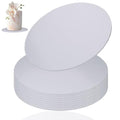 14 inch Round Cake Drum Boards, Dulinkas 1/4 Inch Thick White Corrugated Cardboard Cake Base Grease-Resistant Cake Boards for Multi-Layer Cakes, Weddings & Parties 10 Pack - size: 14 inch
