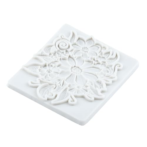 Lingzhi Baroque Style Silicone Molds Curlicues Scroll Lace Fondant Molds - color: Style A
