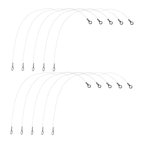 VOSAREA 10 Pcs Cake Slicer Wires Stainless Steel Cake Cutting Wire Replacement for Precise Layer Cutting Compatible with Most Cheese Slicers for Bread Meat and Baking Accessories