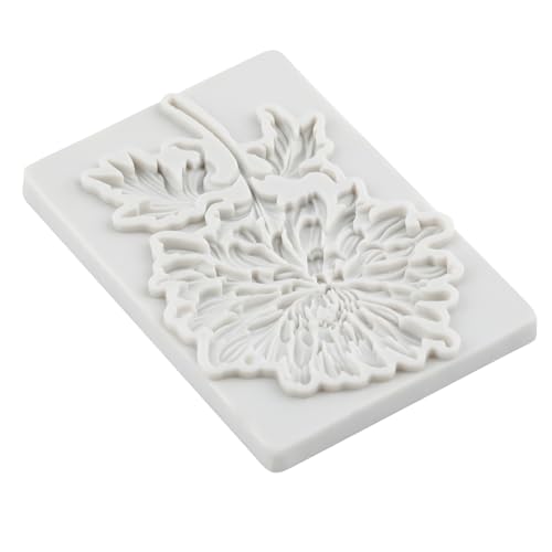 Chrysanthemum Flower Fondant Silicone Mold Set Of 2 - color: Style K