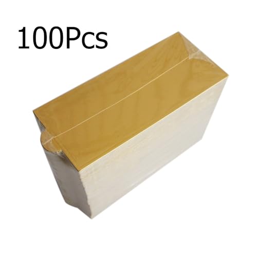 100 Pcs 4.72"x2.05" Rectangle Cake Boards, Golden Mousse Bases - size: Bigger rectangular - Gold