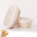 9.8 Inch Banneton Bread Proofing Basket Oval Sourdough Bread Basket