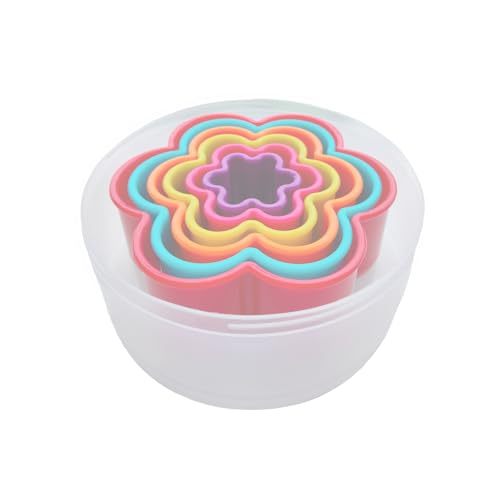 Cookie Cutter Set - 6 PCS Exquisite Flower Shaped Cutters for Baking Delights