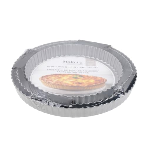 Celebrate It Non-Stick Quiche & Tart Pan Set