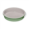 OXO Good Grips Non-Stick Pro Ceramic Coated Metal Bakeware Cake Pan — 9 in Round — Basil, Round Baking Pan for Layered Cakes - color: Basil, size: 9" Round Cake Pan