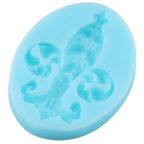Baroque Fondant Molds European Relief Scroll Silicone Molds - color: Style J