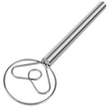 Danish Dough Whisk Stainless Steel Hook Dutch Baking Tool Bread Sourdough Mixer for Pizza Pastry Cake Batter Making - color: Stainless Steel-XX