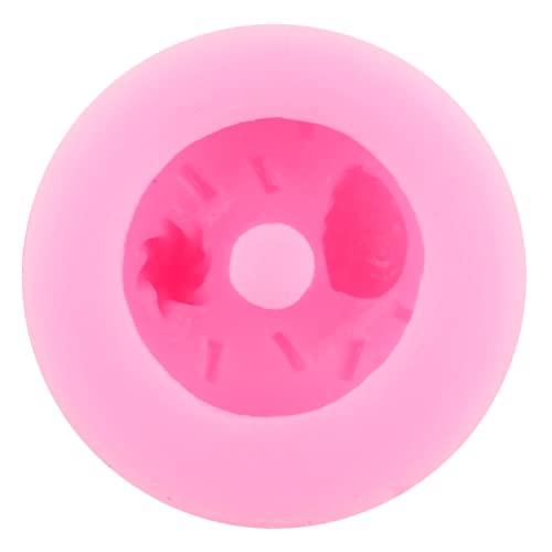 ZiXiang Donut Silicone Mold Doughnut Fondant Molds Set Of 4 - color: Style E