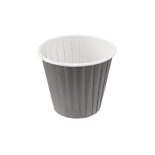 Restaurantware 4 oz Round Gray Paper Tall Baking Cup, 200 Pack - color: Gray, size: Tall