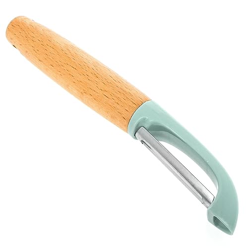 Beille Kitchen Gadget Pastel Lancashire Peeler Wooden Handle Cooking Tool - style: Lancashire Peeler