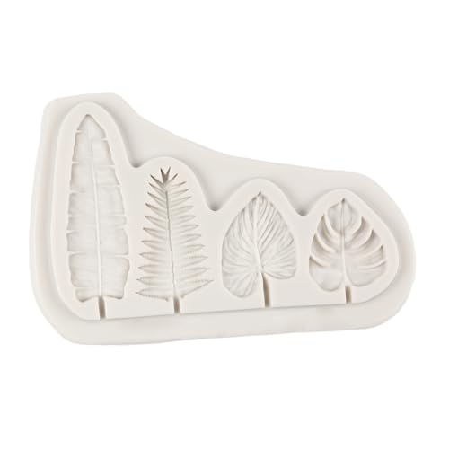 Tropical Leaf Silicone Molds Monstera Leaves Fondant Mold - color: Style O