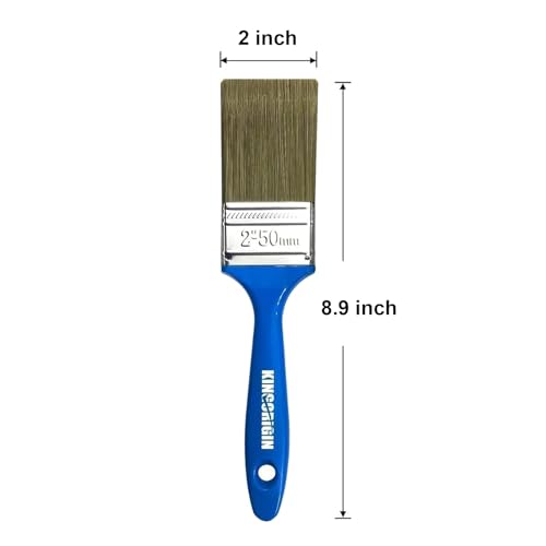 King Origin Versatile Paint Brush Set, 30 Pack, 2 Inch Paint Brushes, Small Paint Brushes for Walls, Furniture, Crafts - Detailed Painting & Larger Surface Coverage - color: 30 Pack, 2 Inch