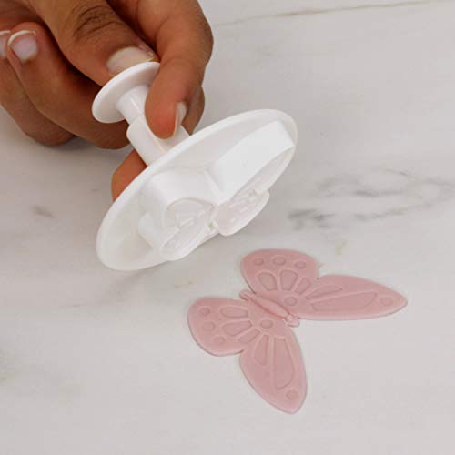 PME Butterfly Plunger Cutters-Pack of 3 Sizes, White, Standard (BU912)