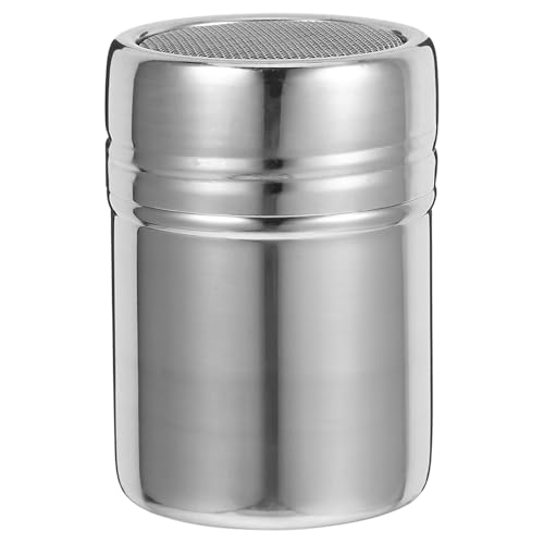 ABOOFAN Stainless Steel Sugar Powder Shaker with Lid Fine Mesh 2.75 in - size: 7.00X5.00X5.00CM