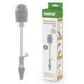 Haakaa Food-Grade Silicone Double-Ended Cleaning Brush (Brush-Grey) - color: Brush-grey