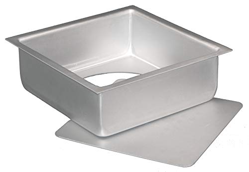 Fat Daddio's Anodized Aluminum Square Cheesecake Pan, 12 Inches by 12 Inches by 2 Inches - size: 12 Inch x 12 Inch x 2 Inch