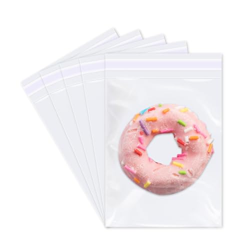 iMailer 100 Pcs 4" x 6" Clear Plastic Cellophane Bags