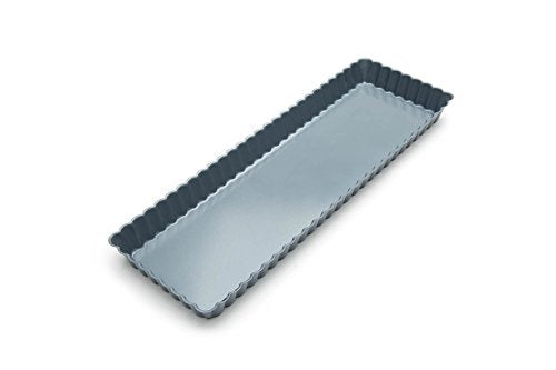 Fox Run Rectangular Loose Bottom Tart/Quiche Pan, Preferred Non-Stick, 14-Inch - style: 14-Inch Rectangular