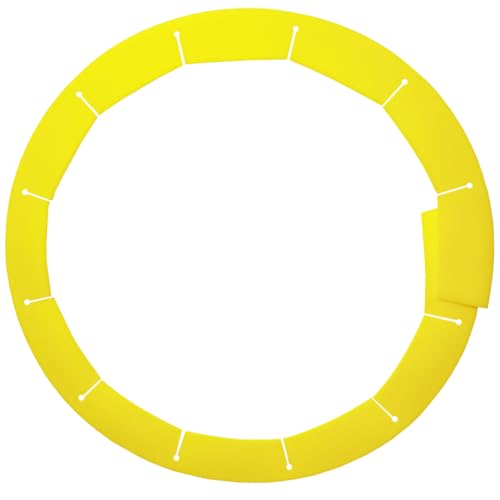 Adjustable Pie Crust Shields Baking Protectors, Silicone Cover Ring Fits 8-11.4 Inch Pies, Baking Pie Pizza Crust Shield Protector Cover for Edges (Yellow-1pcs) - color: Yellow-1pcs