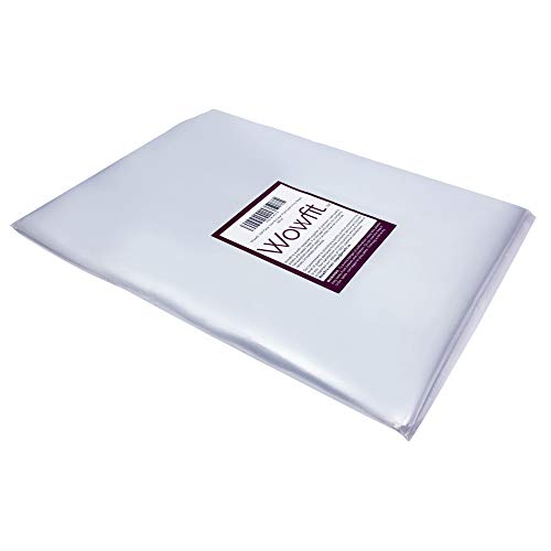 Wowfit 30x40 Clear Poly Bags, 10 CT, 1.6 Mil, Art, Posters & Wreath Covers - size: 30"x40"-10pcs