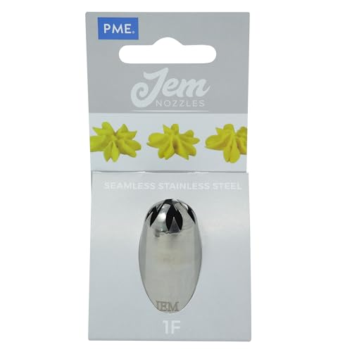 JEM Drop Flower Piping Nozzle no. 1F - style: no. 1F