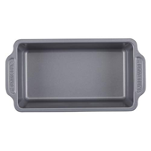 Farberware Nonstick Bakeware Set Includes Cookie Sheets/Baking Cake Muffin and Bread Pan, 8 Piece, Gray - size: 8-Piece