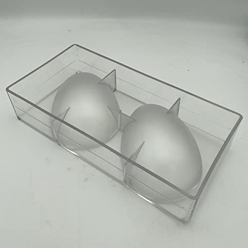 Polycarbonate Easter Eggs Chocolate Mold Ostrich Egg Shape Candy Mould 14cm (5.5inch) Long - style: Big Egg
