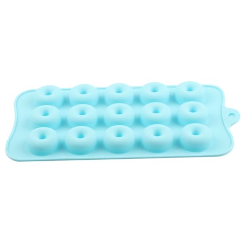 15 Cavity Donut Silicone Candy Molds Set Of 2