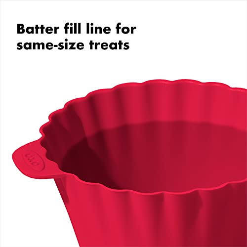 OXO Good Grips Reusable Silicone Baking Cups - 12 Pack