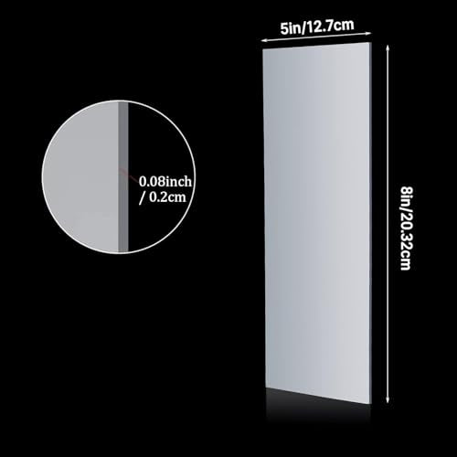 Cake Scraper for Cake Decorating,Smoothe Acrylic Material,8 Inch