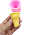 Ice cream cone mold mini cone model B Silicone Mold Wax mold Resin mold Soap mold Realistic Flexible mold (Only Cone mold) - style: Only Cone mold