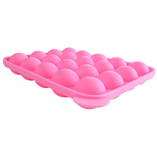 20 Cavity Silicone Pink Lolly Pop Party Cupcake Baking Mold Cake Pop Stick Mold Tray