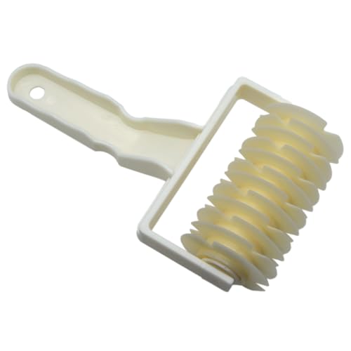 1PCS Pastry Cutter Plastic Pizza Silk Hob Household Reusable Baking Pastry Tools for Pizza and Biscuits (Medium) - size: Lattice Roller Cutter-M