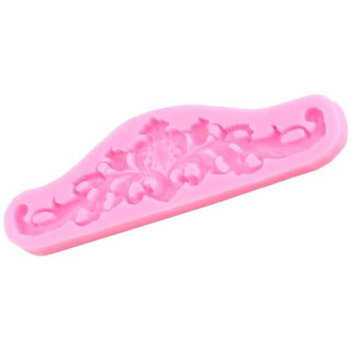 Baroque Style Fondant Mold Curlicues Scroll Silicone Mold - color: Style B