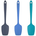 U-Taste Silicone Spoon Spatula Set of 3, 600°F Heat Resistant, Multicolor - color: Multicolors