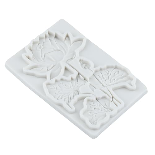 Lotus Flower Silicone Mold Goldfish Fondant Molds Set of 4 - color: Style B