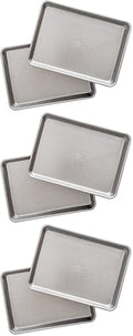 USA Pan Nonstick Quarter Sheet Pan, Set of 2 (Pack of 3) - size: Set of 2 (Pack of 3), style: Quarter Sheet Pan