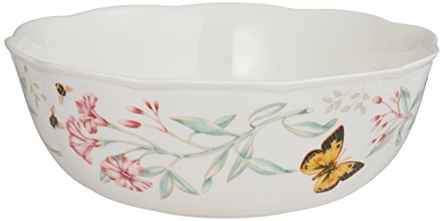 Lenox Butterfly Meadow Porcelain 7-Piece Dinner Bowl Set for 6 - style: 7-Piece Bowl Set