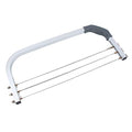Zerodis Wire Cake Cutter Leveler, 3 Blades Stainless Steel Cut Saw, Cake Leveler Professional Cake Cookie Cutter Slicer with Stainless Steel Wires and Handle