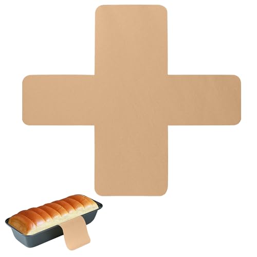 100 Pcs 13x5 in Loaf Pan Liners for Baking Bread Pan Parchment Paper - size: 13.4*5.12 inch