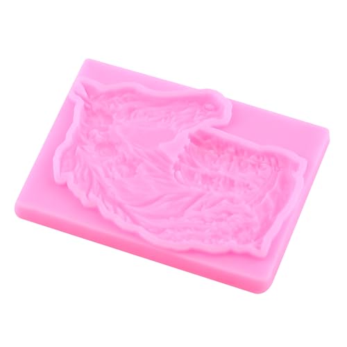 Horse Head Fondant Molds Cowboy Boot Silicone Mold Set Of 2 - color: Style S
