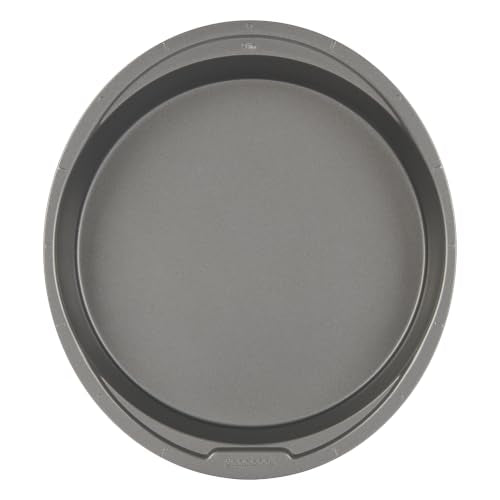 GoodCook Everyday Nonstick Steel Round Cake Pan, 9-Inch, Gray - size: 9-Inch, style: Round Cake Pan