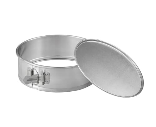 Soro Essentials- 9'' x 3'' Deep Aluminum Round Spring Form Pan- Leak Proof Cheesecake Pan Spring Form Pans with Removable Bottom and Quick Release Latch for Baking Cheesecake Cakes - size: 9 Inch
