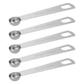 5PCS 1/8tsp(0.63ml) Measuring Spoon, Stainless Steel Teaspoon - size: 1/8tsp