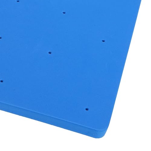 Fondant Foam Pad, 2 Pack 12 Hole Sugar Flower Sponge Pad Fondant Cake Shaping Mat Food Grade Sponge Drying Tool for Sugar Flowers, Leaves, Decoration and Kids Clay, Modeling Pad