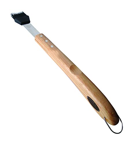 Jim Beam JB0140 Wooden Handle Silicone Head Basting Brush