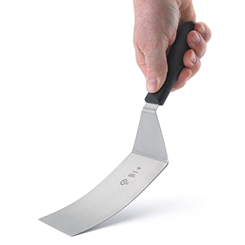 Mercer Culinary Millennia Turner/Spatula, 6 Inch x 3 Inch Blade, Black Handle - color: Black, size: 6 x 3-Inch Turner/Spatula