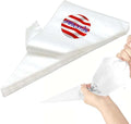 XXL 26in Pastry Bags Disposable, 100 Pcs 26 Inch Decorating Piping Bags for Frosting, Royal Icing, Professional Cake Supplies for Baking and Decorating - size: 100 Pcs 26 inch XXL piping bags