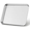 Leonyo Non-Toxic 10x8IN Small Stainless Steel Baking Sheet Pans - size: 10x8IN